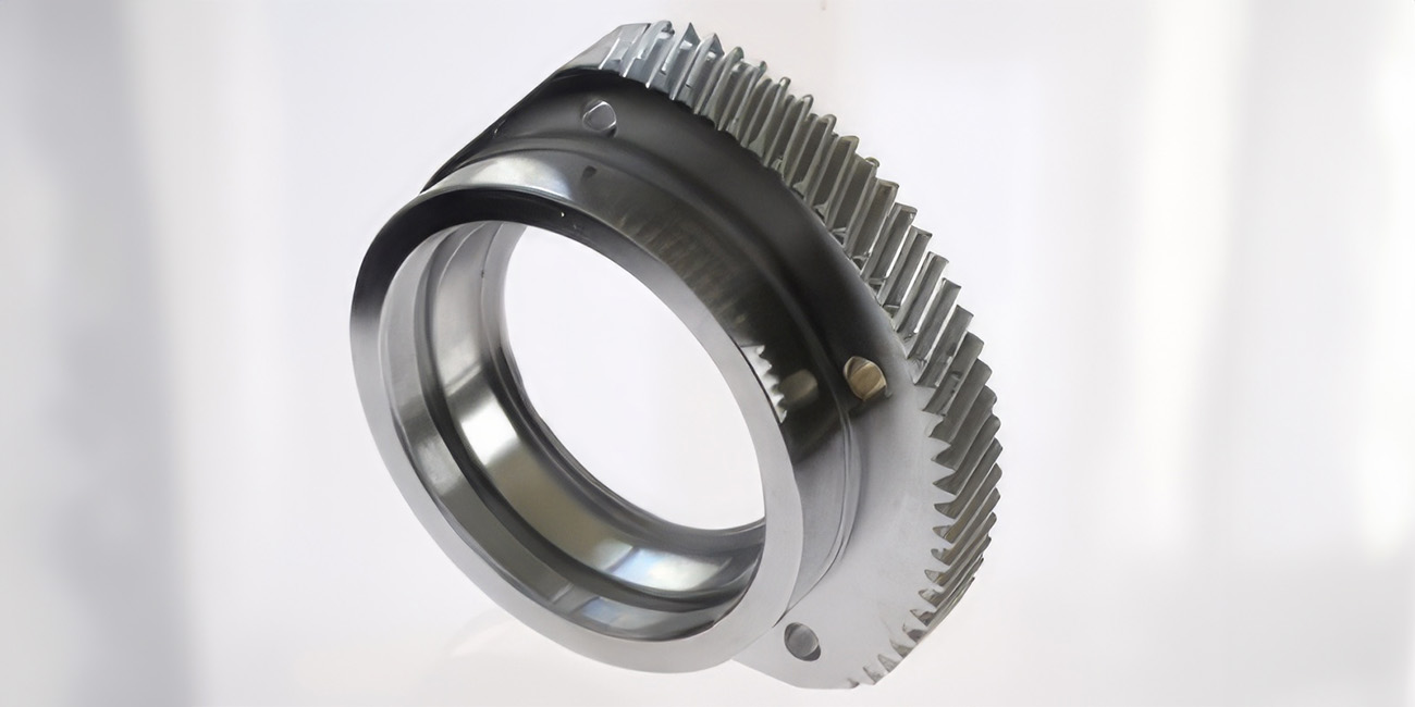 Engrenage secteur hélicoidal